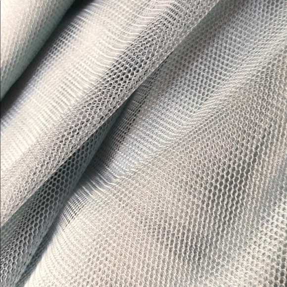 Comme Toi Blue Knee-length Toile Skirt - Picture 5 of 7